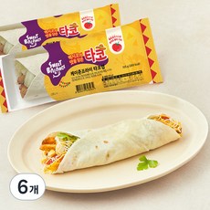 스윗밸런스 케이준프라이 타코랩, 105g, 6개