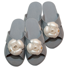 EVA 플라워 거실화, 그레이, 2개