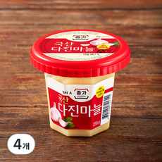 종가 다진마늘, 230g, 4개
