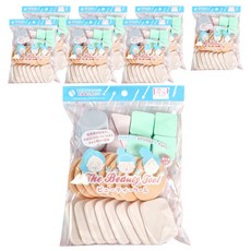 粉撲的夢幻花園綜合包 Set 2, 8包, 多色