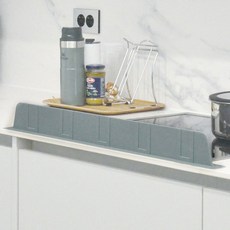 LAHEINE 防濺水矽膠水槽擋片 75cm, 綠色, 1組