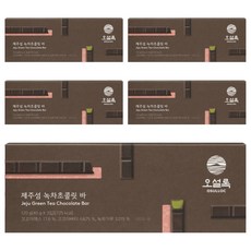 OSULLOC 濟州島綠茶巧克力棒 3入, 5個, 120g