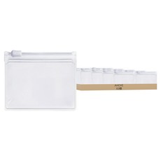 AHOYE EVA透明夾鏈袋/藥袋/密封袋/飾品袋, 1入, 10個