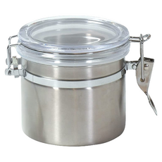 PEARL LIFE 珍珠金屬 不銹鋼密封罐 Satina Storage Container HB-6531, 530ml, 1個