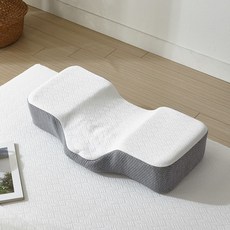 Kuluzam 3D記憶泡沫頸枕, 冷白色, 1入