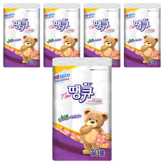 Thank You 優質3層壓紋捲筒衛生紙, 14m, 30捲, 5袋