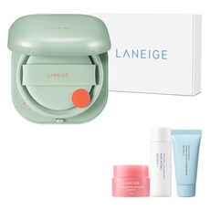 Laneige NEW Neo 氣墊墊 15g + 潔面泡沫 30g + 漿果面膜 3g + 面霜 25ml 套組, 17C1（新坐墊）, 1組