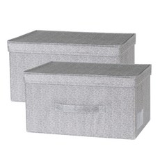comet Home抽拉式收納盒 23L, 灰色, 2個