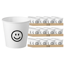 Tamsaa 笑臉圖案紙杯 7cm高, 1000個, 3組