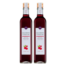 HSU'S LEGEND 潭酵天地 橡木桶純釀造水果醋 蔓越莓, 2個, 500ml