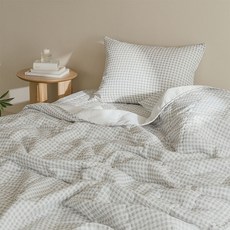 아망떼 허니듀 시어서커 리플 여름 차렵이불 베개세트