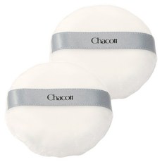 Chacott 蜜粉專用小粉撲 Set 2入 直徑6x0.15cm, 1包