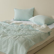 아망떼 허니듀 시어서커 리플 여름 차렵이불 패드세트