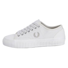 FRED PERRY 男女通用 Hughes Low 帆布棉質運動鞋