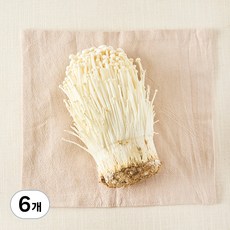 친환경 국내산 팽이버섯, 360g, 6개