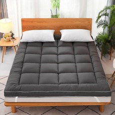 DAILYSHARE 柔軟高密度雙面床墊, 炭灰色