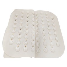 WE CHAMP 輕鬆足部按摩防滑墊 - TPE-乳白 WTB-812, 72 x 36cm, 1個