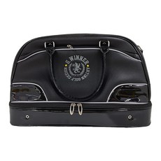 G.WINNER 異材質拼接雙層衣物袋-黑色, 1.3KG, 44*31*26cm