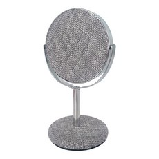 Besthot 棉麻小香風小立鏡, 灰色