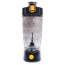 TAILI 太力 炫彩Tritan電動運動蛋白粉咖啡攪拌杯 黑色 650ml, ZH90