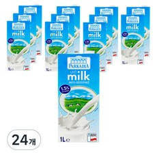 파르카디아 저지방 멸균우유, 1L, 24개