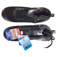 Hanama 悍馬 H-3006 超輕量玻璃纖維護趾防穿刺防護鞋, 26.5cm, 黑色