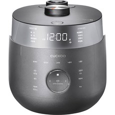 CUCKOO 福庫 Twin Pressure 大師級 IH 電子壓力鍋 6人份, CRP-LHTR0610FD, 灰色