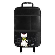 汽車座椅防踢墊 L號, 11 LOVE CAT, 2入