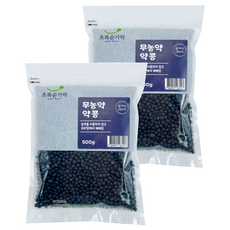 초록숟가락 무농약 약콩, 500g, 2개