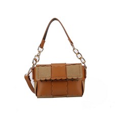 DIY手作十字包材料組, 1個, 棕色