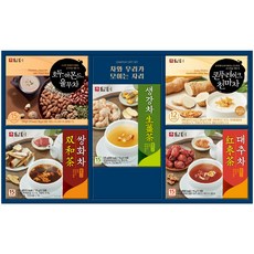 Damtuh 丹特 茶葉禮盒 12-2號+提袋, 茶葉5款, 1組