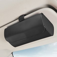 엠노블 차량용 선글라스 케이스, 블랙, 1개