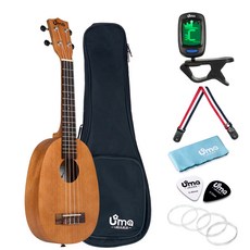 UMA ukulele 鳳梨型烏克麗麗 UK03CP, 中音