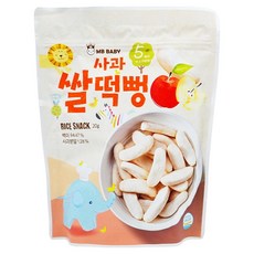 MB BABY 萌寶寶 大米餅 適用於五個月齡以上食用, 蘋果, 20g, 1包