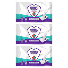 farcent 花仙子 驅塵氏 防螨抗敏濕拖巾, 3包