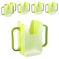 防擠壓杯架, 綠色, 6個