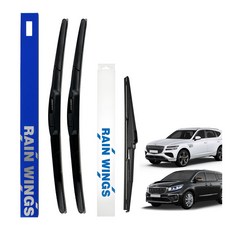 RAIN WINGS 油電混合 RV & SUV 車輛 前+後 雨刷組, All-New/The New Carnival, GV80