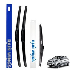 RAIN WINGS 混合雨刷前窗+後窗組, All New/The New Morning 11年~16年