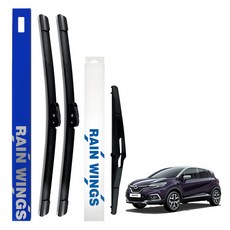 레인윙스 순정형 하이브리드 와이퍼 3종 세트, 르노삼성 뉴QM3 16년4월~20년