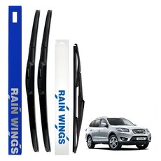 RAIN WINGS The Style 2.0 2.2 柴油 CLX MLX SLX 三節式雨刷 前+後 套組, Hyundai Santa Fe CM / The Style 05年~12年