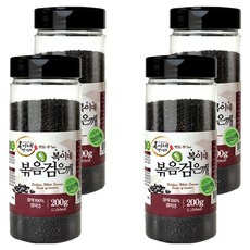 복이네먹거리 볶음 통검은깨, 200g, 4개
