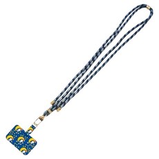 Mipow 米飛兔 智慧型手機掛繩 - 海洋藍 全長140cm 雙調節扣 自由調整繩長, 1條