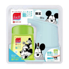 Muse 自動給皂機 限定版, 米奇秋冬款 藍色 + 綠色, 1組