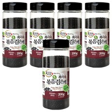 복이네먹거리 볶음 통검은깨, 200g, 5개