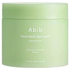 Abib 阿彼芙 台灣公司貨 魚腥草舒緩鎮靜棉片, 80片, 1罐, 80入, 1件