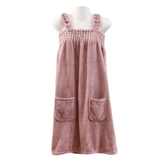 甜蜜商店 女性沐浴淋浴高爾夫浴袍, 1個, 粉紅色