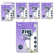 Living SOFT TISSUE 優質3層捲筒衛生紙, 30m, 6個, 30入