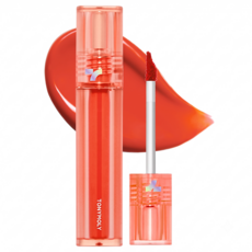 TONYMOLY 韓國原廠直供 完美耀眼唇釉, 01 Ruby Shocking, 1支