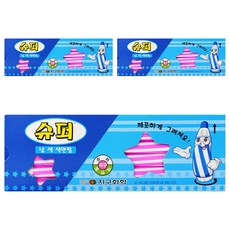 地球化學 超級免削彩色鉛筆, 1色, 3盒