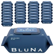 블루나 더퍼스트 물티슈 블루, 70g, 70매, 30개